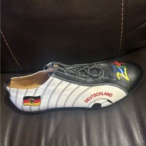 Black and White Athletic Shoes